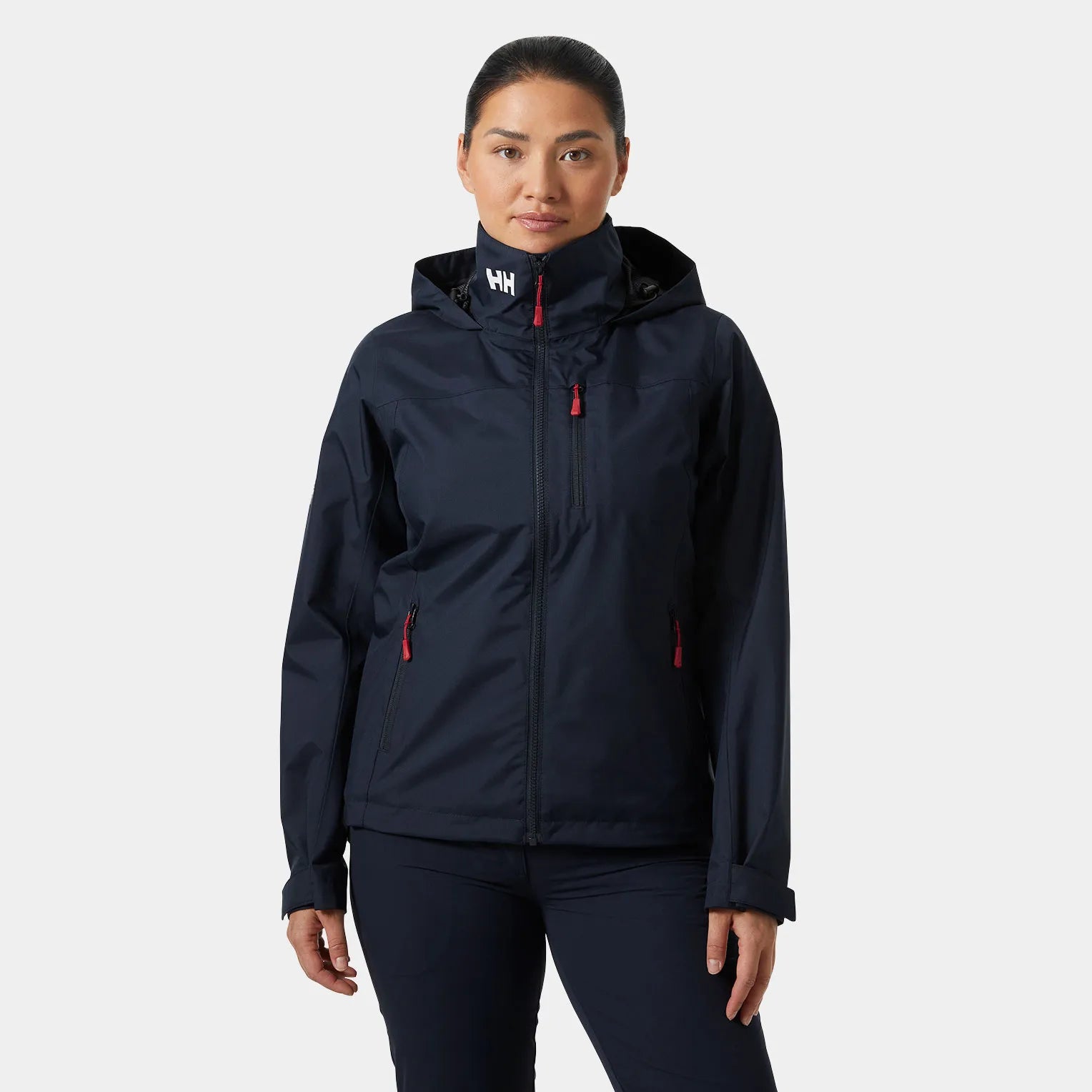 Helly Hansen Navy Crew Hooded Jacket