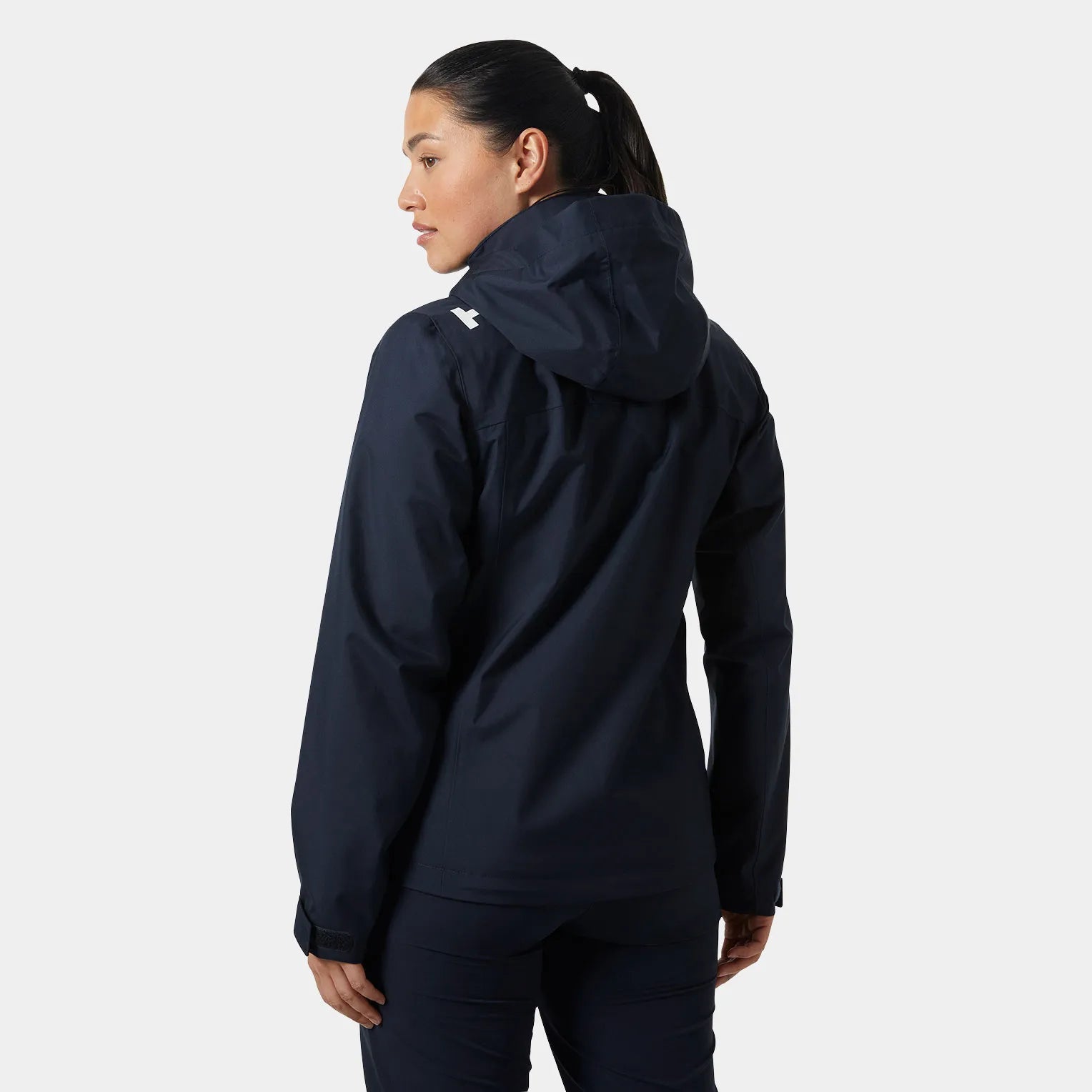 Helly Hansen Navy Crew Hooded Jacket