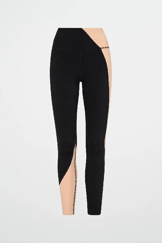 High Rise Colour Block 7/8 Legging 226