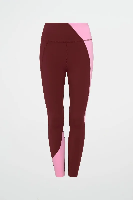 High Rise Colour Block 7/8 Legging 226