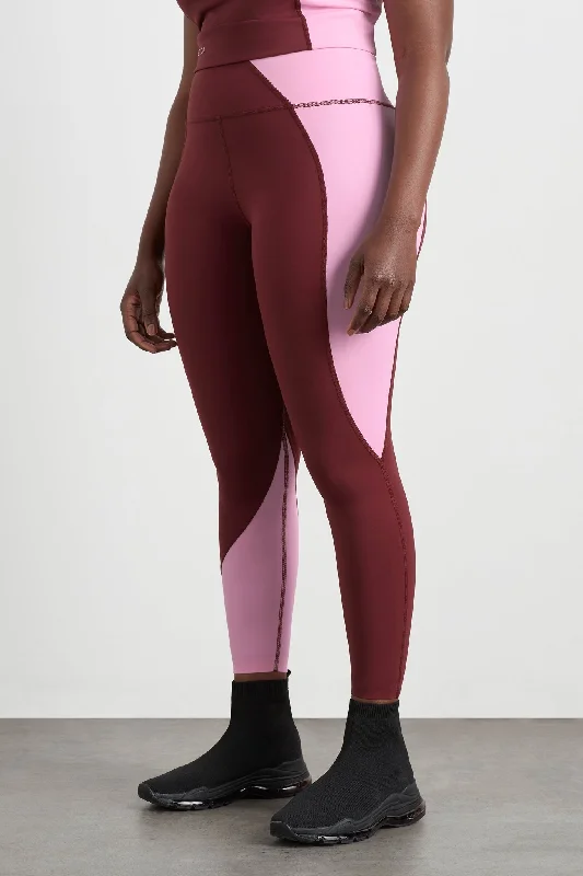 High Rise Colour Block 7/8 Legging 226