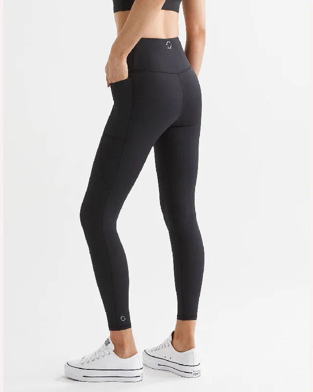 Lilybod Zoe Air-Core Dual Pocket Full Length Legging - Black