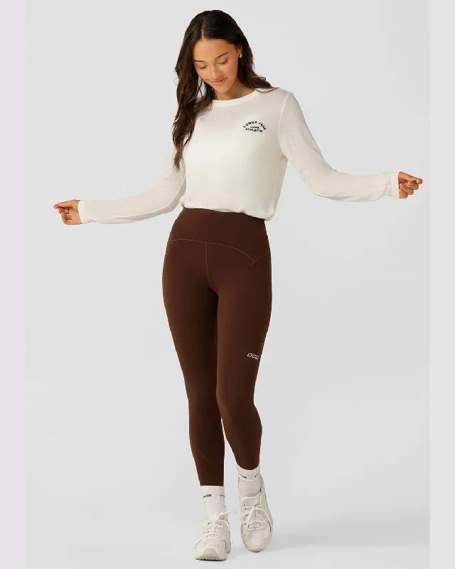 Lorna Jane Contour Everyday Full Length Leggings -Espresso