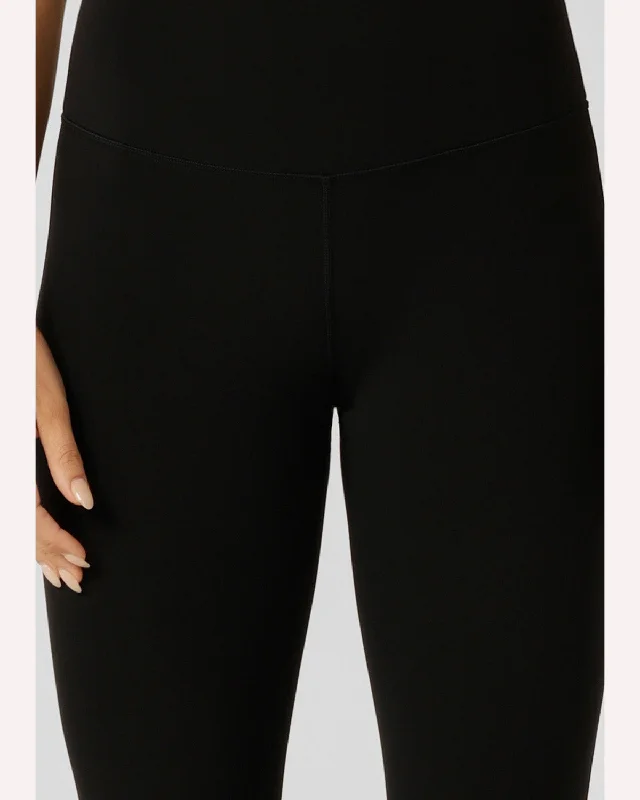 Lorna Jane Lotus No Chafe Ankle Biter Leggings - Black