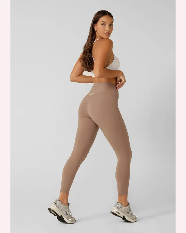 Lorna Jane Lotus No Chafe Ankle Biter Leggings - Cedar