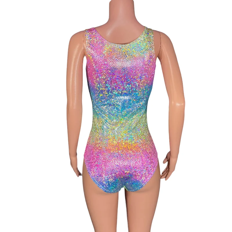 Rainbow Avatar Holographic Bodysuit