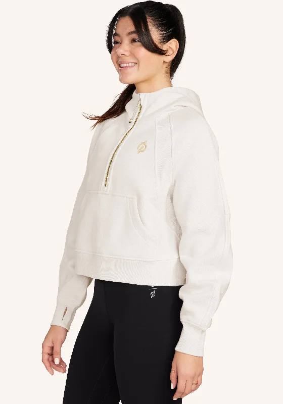 Scuba Oversized Half-Zip Hoodie