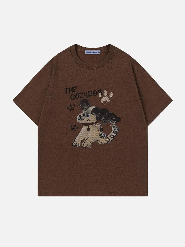 Aelfric Eden Cute Dog Graphic Tee