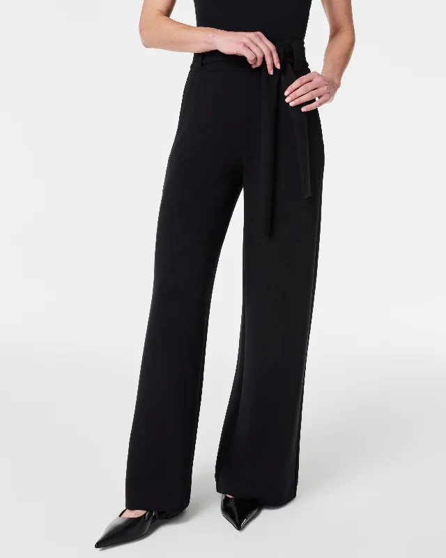 AirEssentials Tie-Waist Wide-Leg Pant