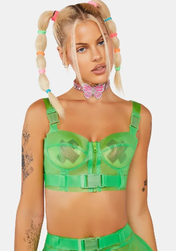 Alien Superstar Bustier Top