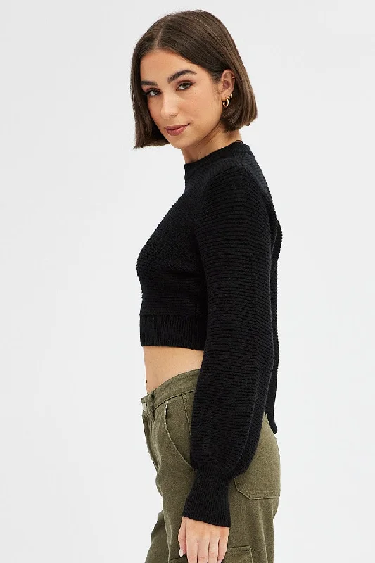 black-knit-top-long-sleeve-crop-round-neck-kn1575-12pb-1