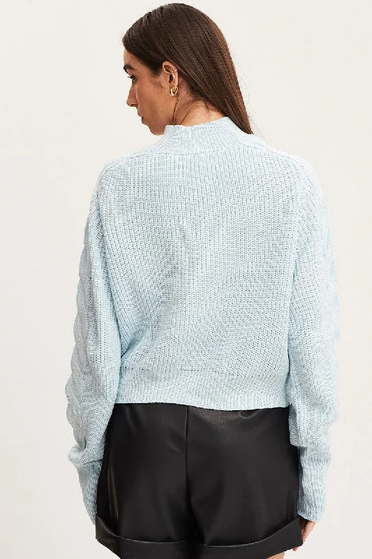 blue-knit-top-long-sleeve-relaxed-turtleneck-cable-kn2210-38pb