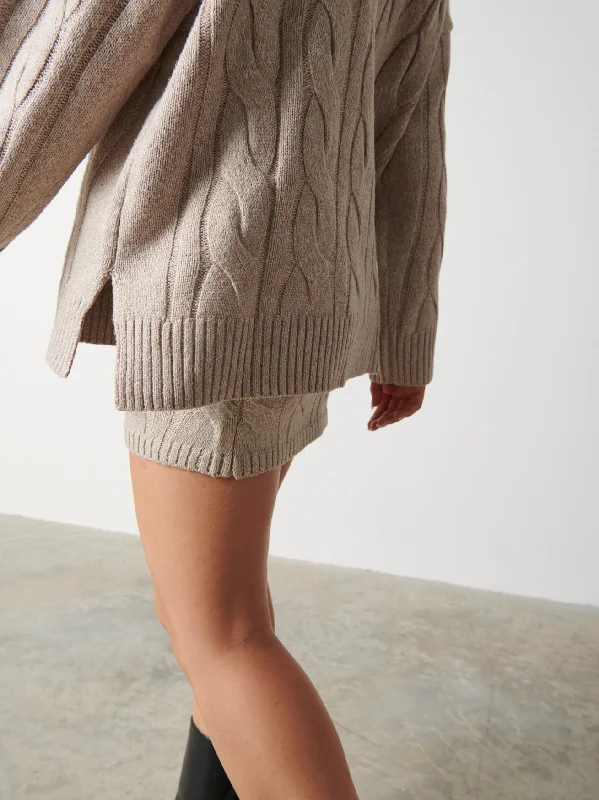 caprice-cable-knit-roll-neck-jumper-beige