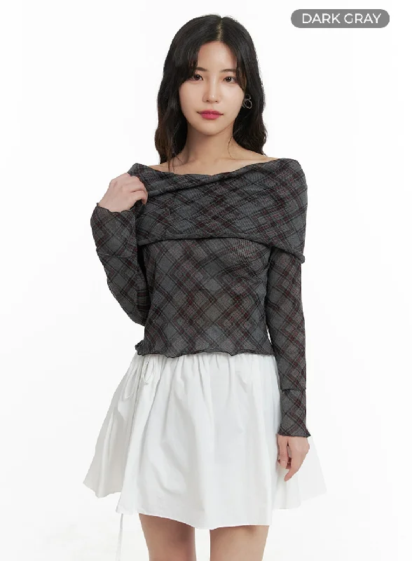 checked-off-shoulder-top-om422