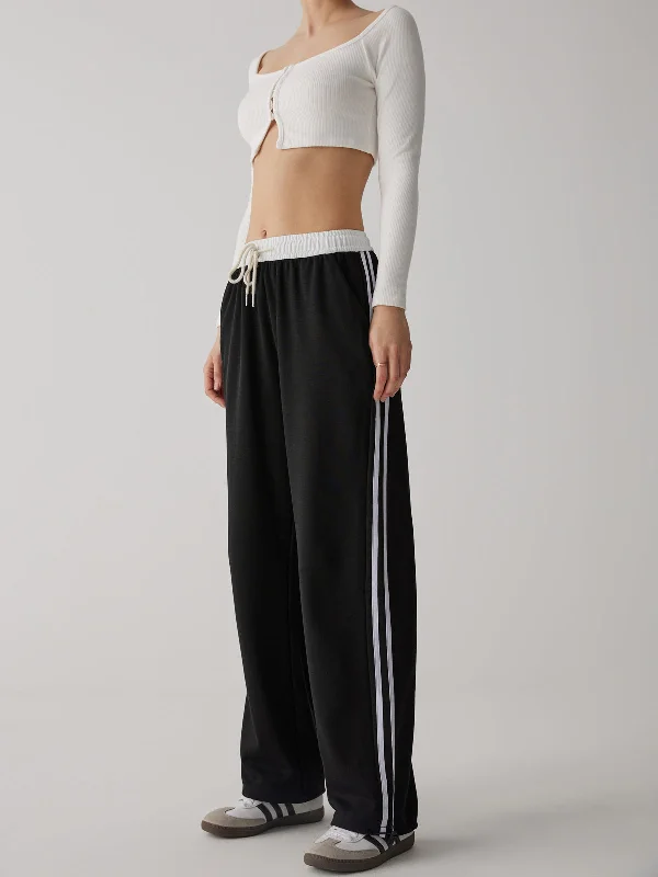 contrast-waist-wide-leg-pants