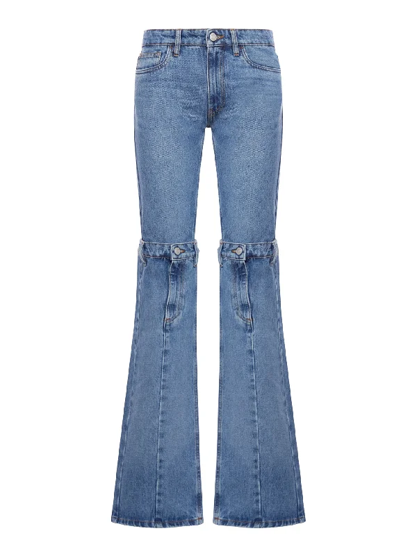 Open Knee Jeans