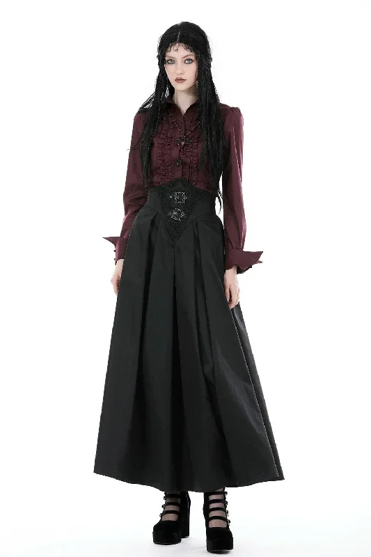 corseted-waist-maxi-skirt-with-pockets