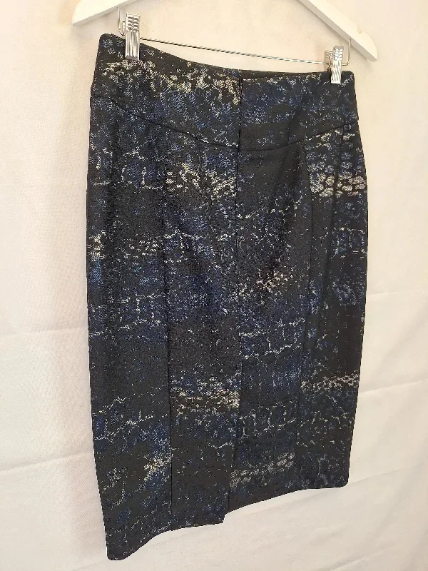 cue-snake-skin-jacquard-pencil-midi-skirt-size-12-b011-856-ba