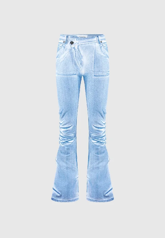 denim-effect-tacked-fit-and-flare-jeans-white-blue