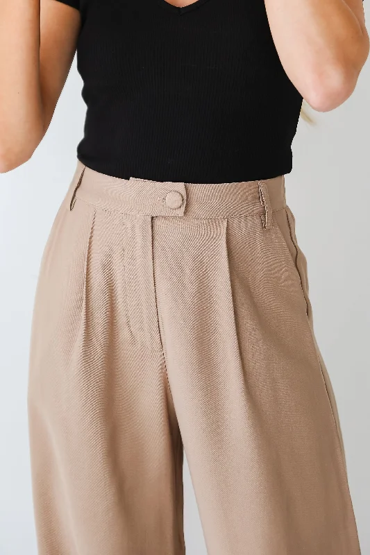 effortlessly-posh-taupe-trouser-pants