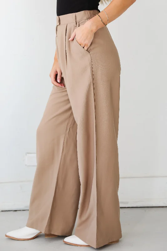 effortlessly-posh-taupe-trouser-pants