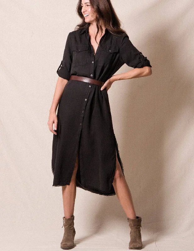 Evelynn Shirt Dress/Duster - Small Only