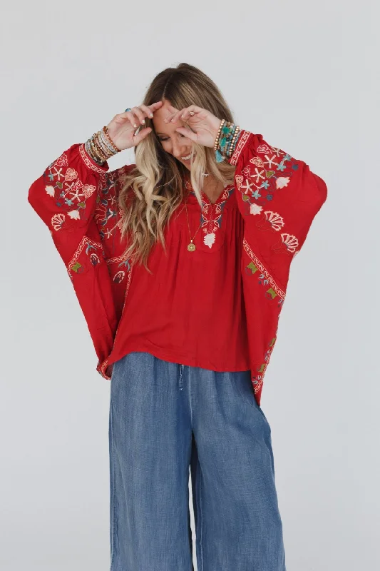 frida-embroidered-dolman-sleeve-top-rust