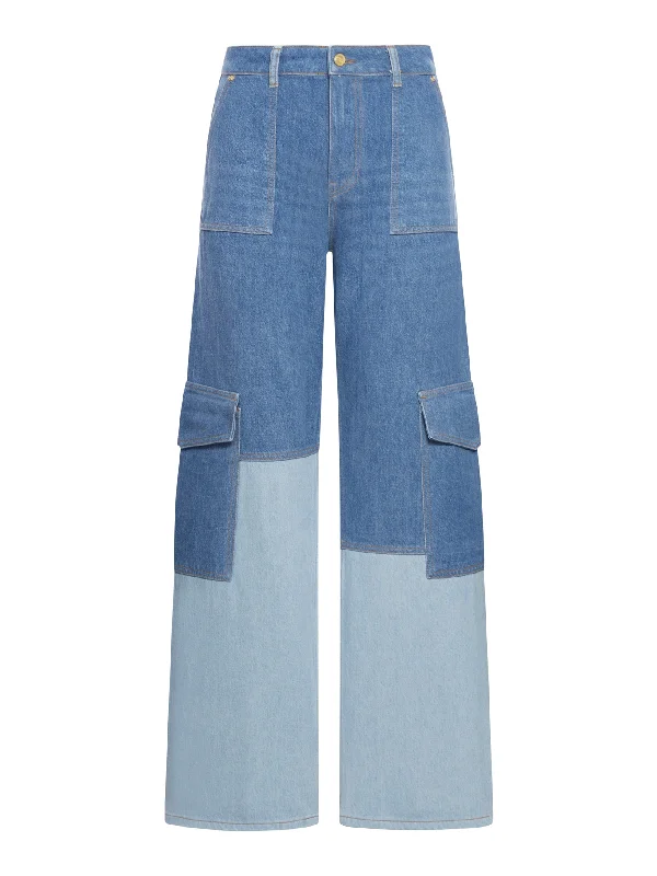 MID BLUE VINTAGE ANGI JEANS