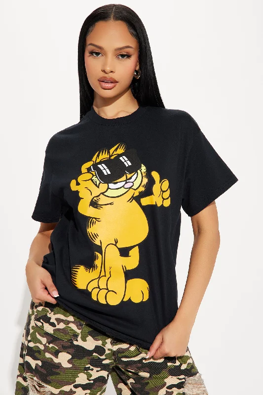 Garfield Cool Cat Tee - Black