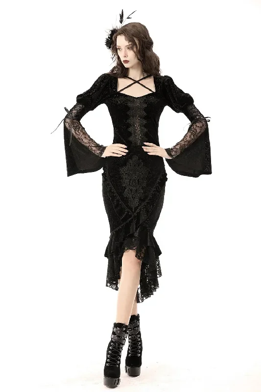 ghostling-vintage-goth-skirt