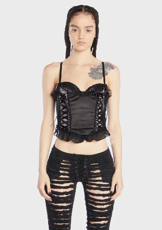 Glamorama Drama Bustier Top