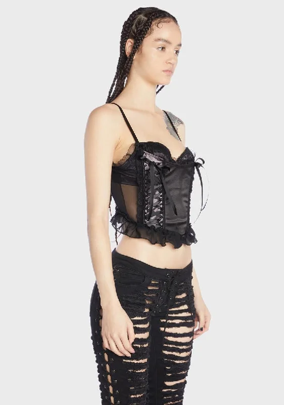 glamorama-drama-bustier-top