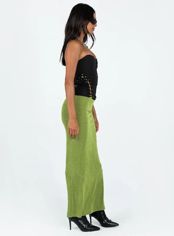 harriette-maxi-skirt-green-eco