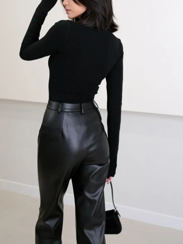 high-waist-faux-leather-pants