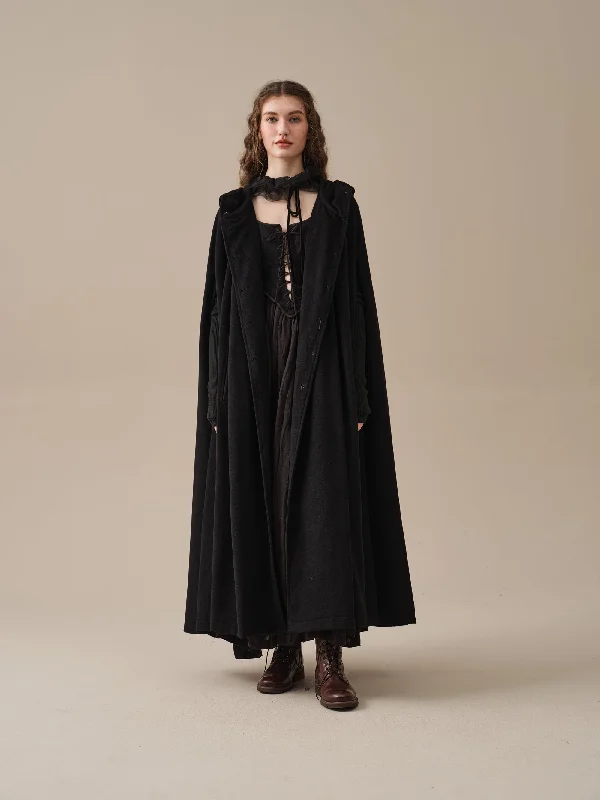 hooded-wool-cloak-coat-in-black-maxi-hooded-wool-cloak-renaissance-cloak-witch-cloak-full-circle-cape-cloak-winter-coat-linennaive