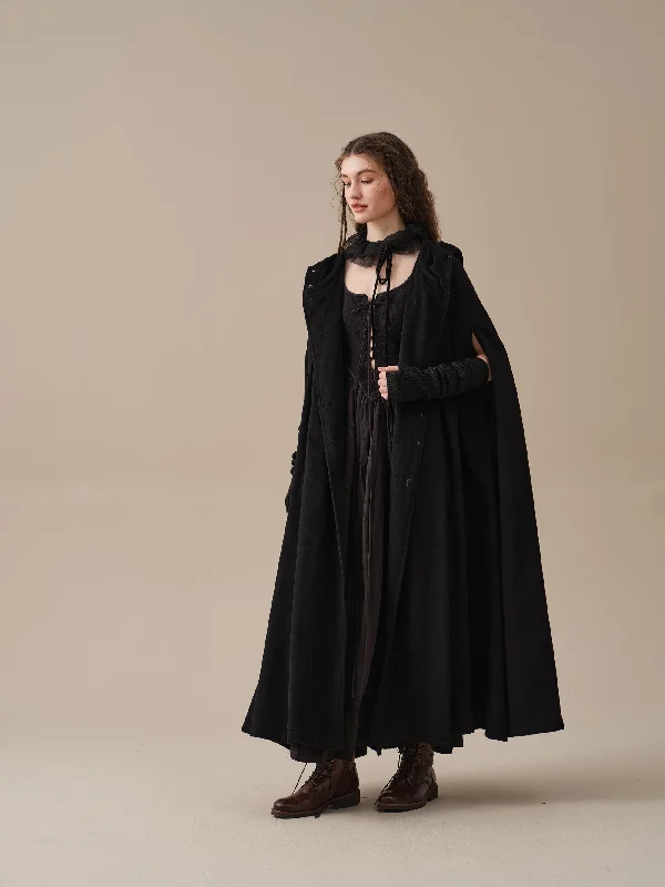 hooded-wool-cloak-coat-in-black-maxi-hooded-wool-cloak-renaissance-cloak-witch-cloak-full-circle-cape-cloak-winter-coat-linennaive