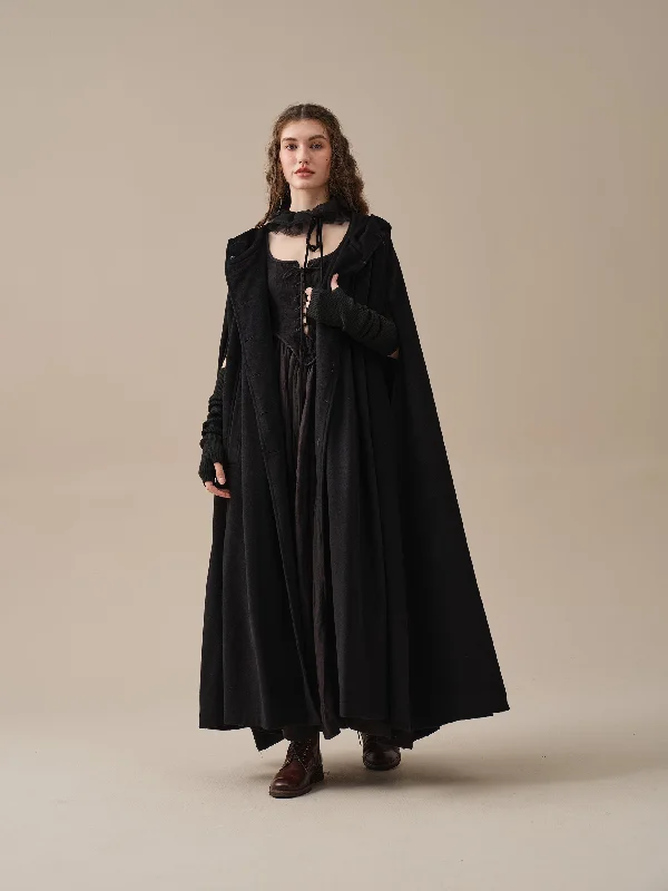 hooded-wool-cloak-coat-in-black-maxi-hooded-wool-cloak-renaissance-cloak-witch-cloak-full-circle-cape-cloak-winter-coat-linennaive