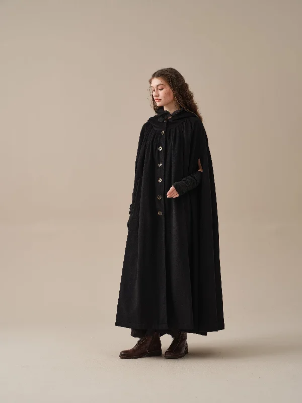 hooded-wool-cloak-coat-in-black-maxi-hooded-wool-cloak-renaissance-cloak-witch-cloak-full-circle-cape-cloak-winter-coat-linennaive