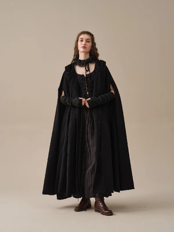 hooded-wool-cloak-coat-in-black-maxi-hooded-wool-cloak-renaissance-cloak-witch-cloak-full-circle-cape-cloak-winter-coat-linennaive