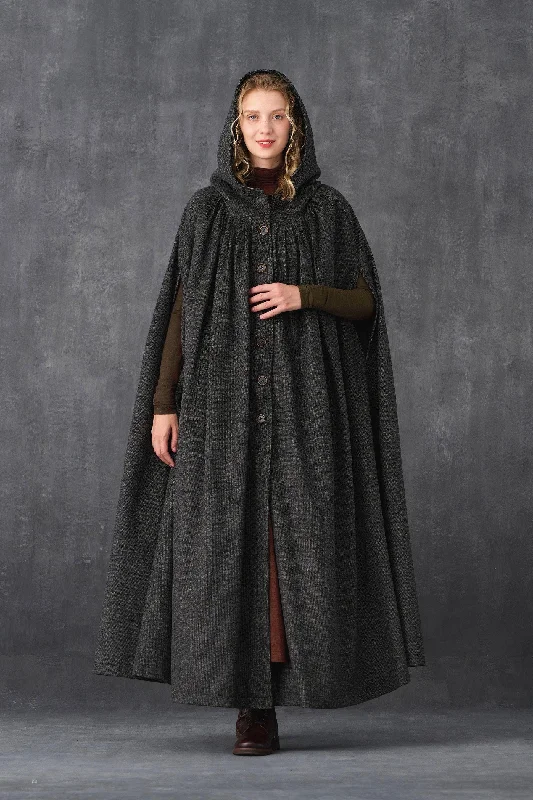 hooded-wool-cloak-coat-in-black-maxi-hooded-wool-cloak-renaissance-cloak-witch-cloak-full-circle-cape-cloak-winter-coat-linennaive