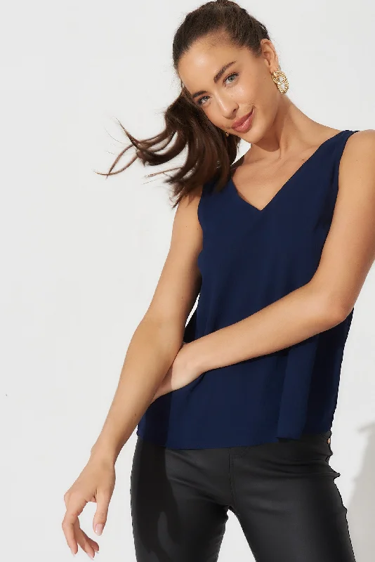 Indy Top In Navy