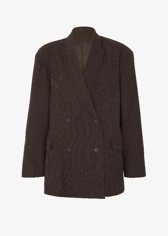 ivey-double-breasted-blazer-brown-white-pinstripe