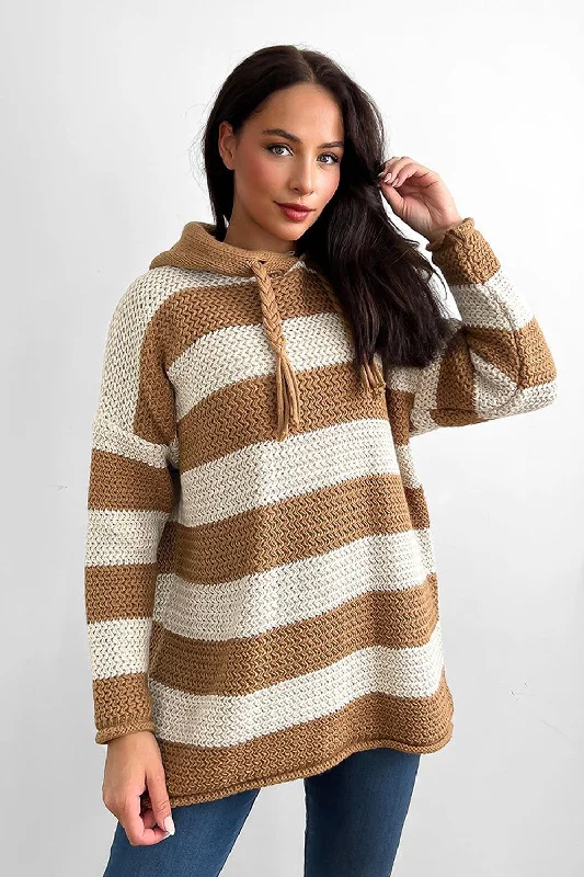 large-stripes-pattern-hooded-pullover