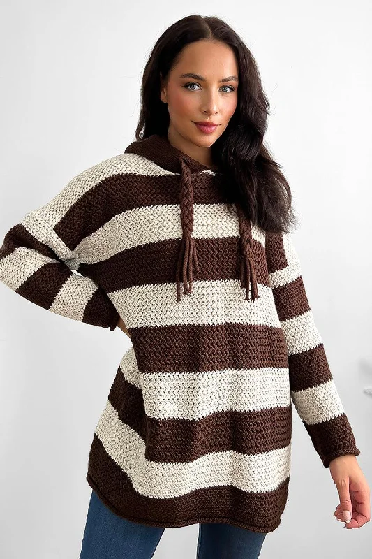 large-stripes-pattern-hooded-pullover