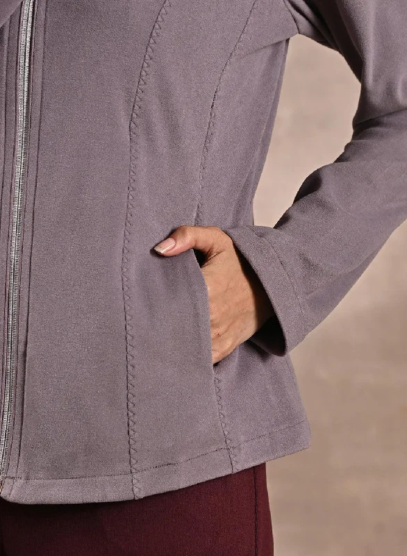 lavender-spread-neck-fleece-jacket-with-zip-closure