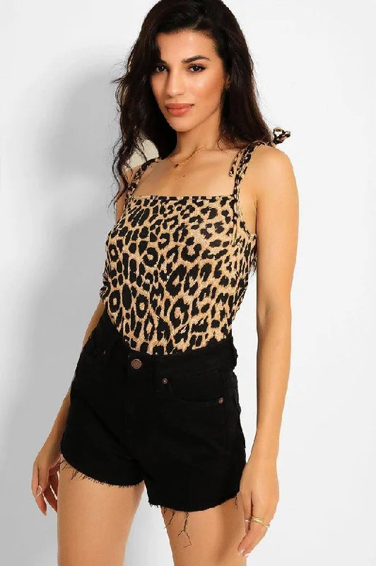 leopard-print-shoulder-tie-top