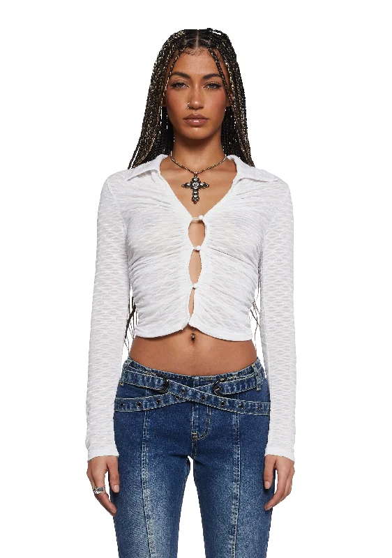 Lucy Crop Shirt