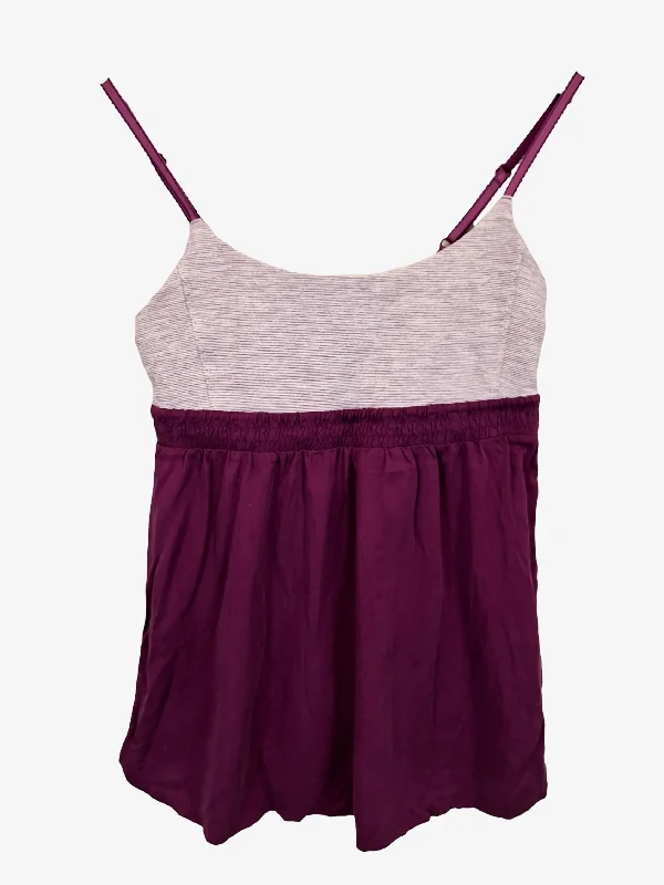 Lululemon Plum Active Top Size 12