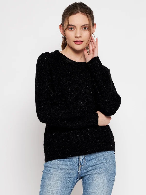 Madame  Black Sweater