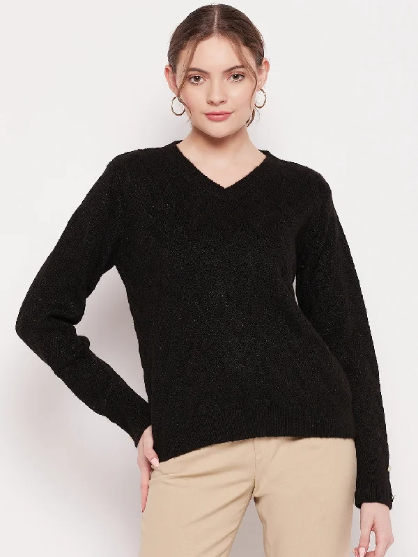 Madame  Black Sweater